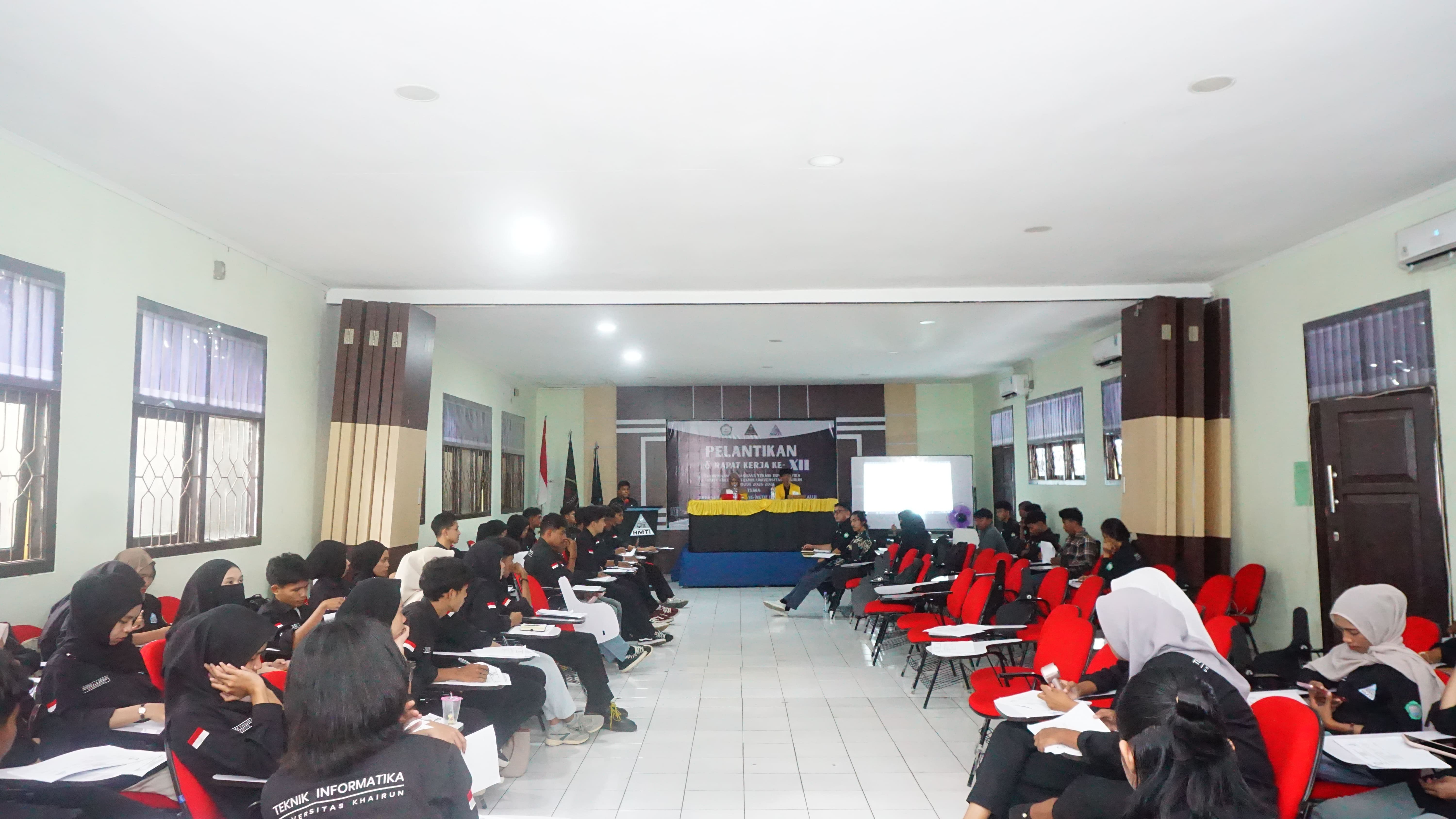 Pelantikan Rapat Kerja Ke-12 Himpunan Mahasiswa Teknik Informatika Universitas Khairun Tahun 2026