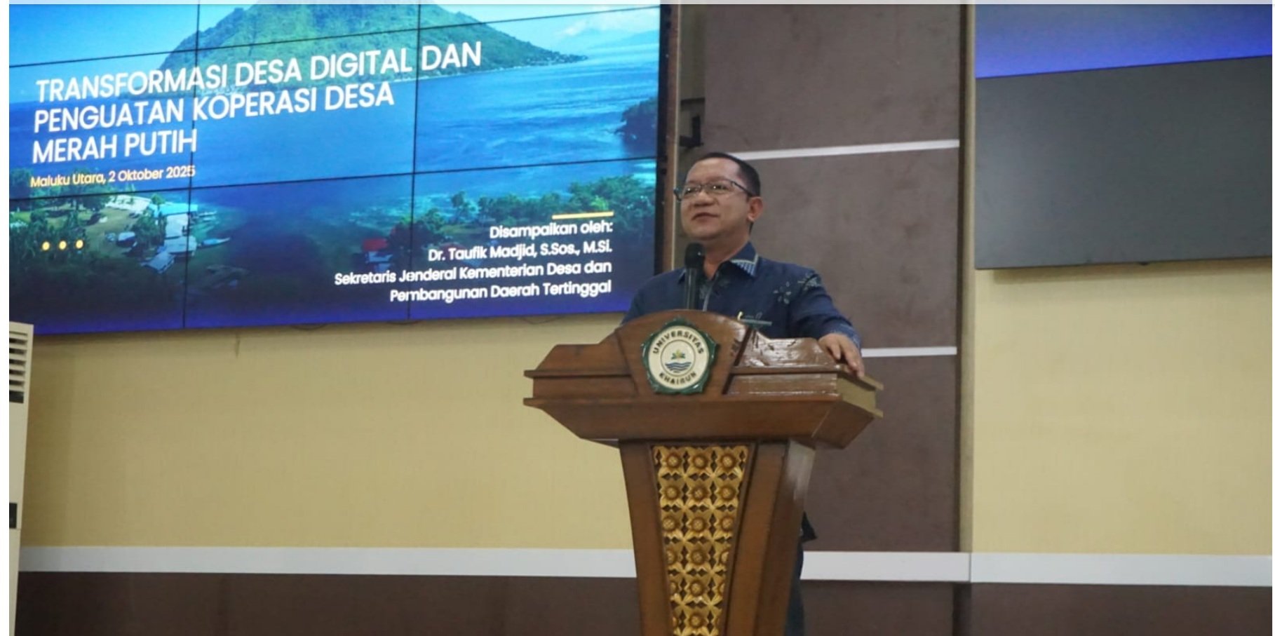 Kuliah Tamu Prodi Informatika Bertema Transformasi Desa Digital