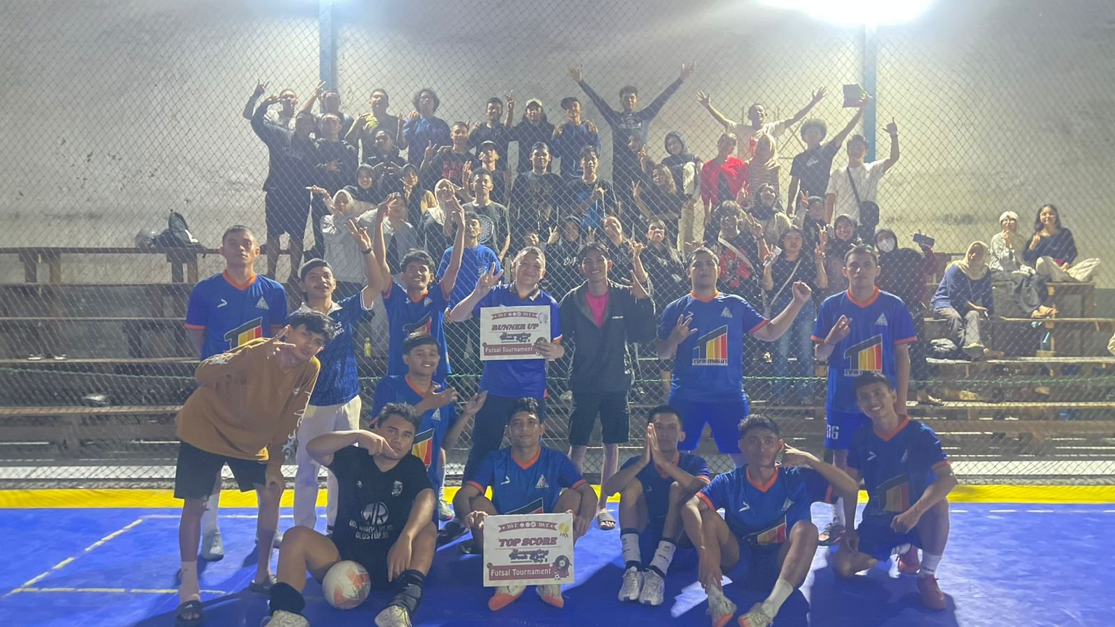 Mahasiswa Prodi Informatika Universitas Khairun Raih Runner-Up Turnamen Futsal Himpunan Mahasiswa Ekonomi UNKHAIR